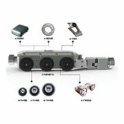 S100型管道爬行机器人