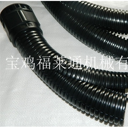 阻燃尼龙双开波纹管 福莱通机器人线路保护套管已剖开无须穿线