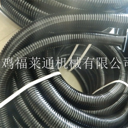 宁夏巨能机器人电线电缆保护套管 双拼柔性导线管