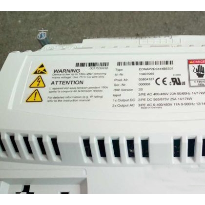 KPP 600-20-2x40库卡机器人电源维修