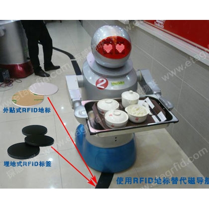 探感物联：送餐机器人RFID地标定位