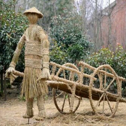 景区稻草人工艺品意义稻草人造型定制厂家生产