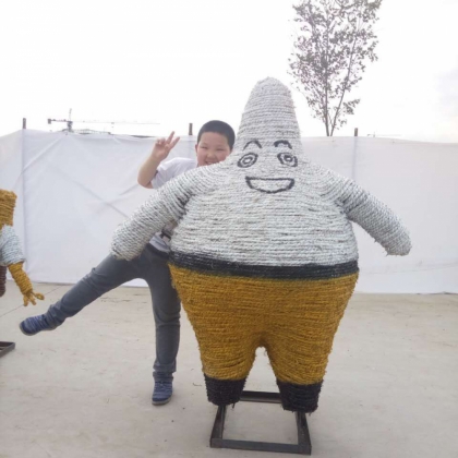大型草编造型制造工厂