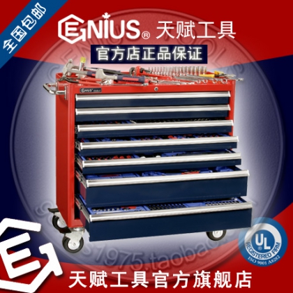 Genius加拿大天赋工具MS-433TS 433件套公制综合工具配工具车