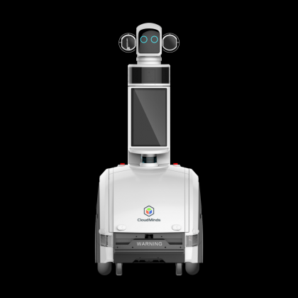 智能室外安防巡逻安保巡查机器人cloud partol