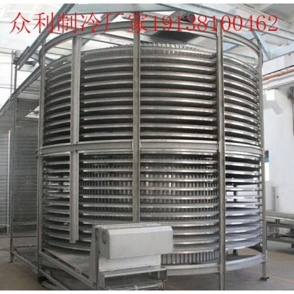 螺旋式速冻机装置系列厂家众利制冷直销