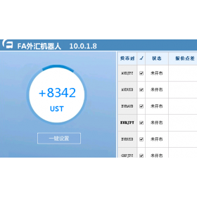 博森CCR机器人和FA外汇机器人半价优惠版本收费和OEM代理使用介绍