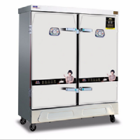 美厨燃气蒸饭柜ZXYF16-R24商用二十四盘食堂蒸饭车