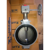 KITZ球墨铸铁DJ型蝶阀（手柄式）