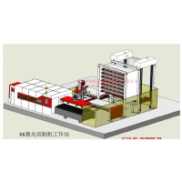 机床柔性生产线 --激光切割机柔性生产线