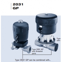 德国宝德型号2031冷成型不锈钢阀体气动膜片阀