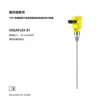 VEGAFLEX 81说明书