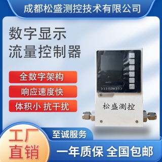 BDD本体数显的热式气体质量流量控制器/流量计