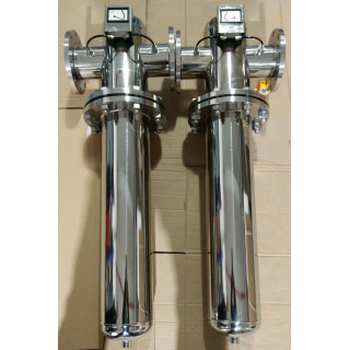 空气压缩精密过滤器 除菌过滤器不锈钢